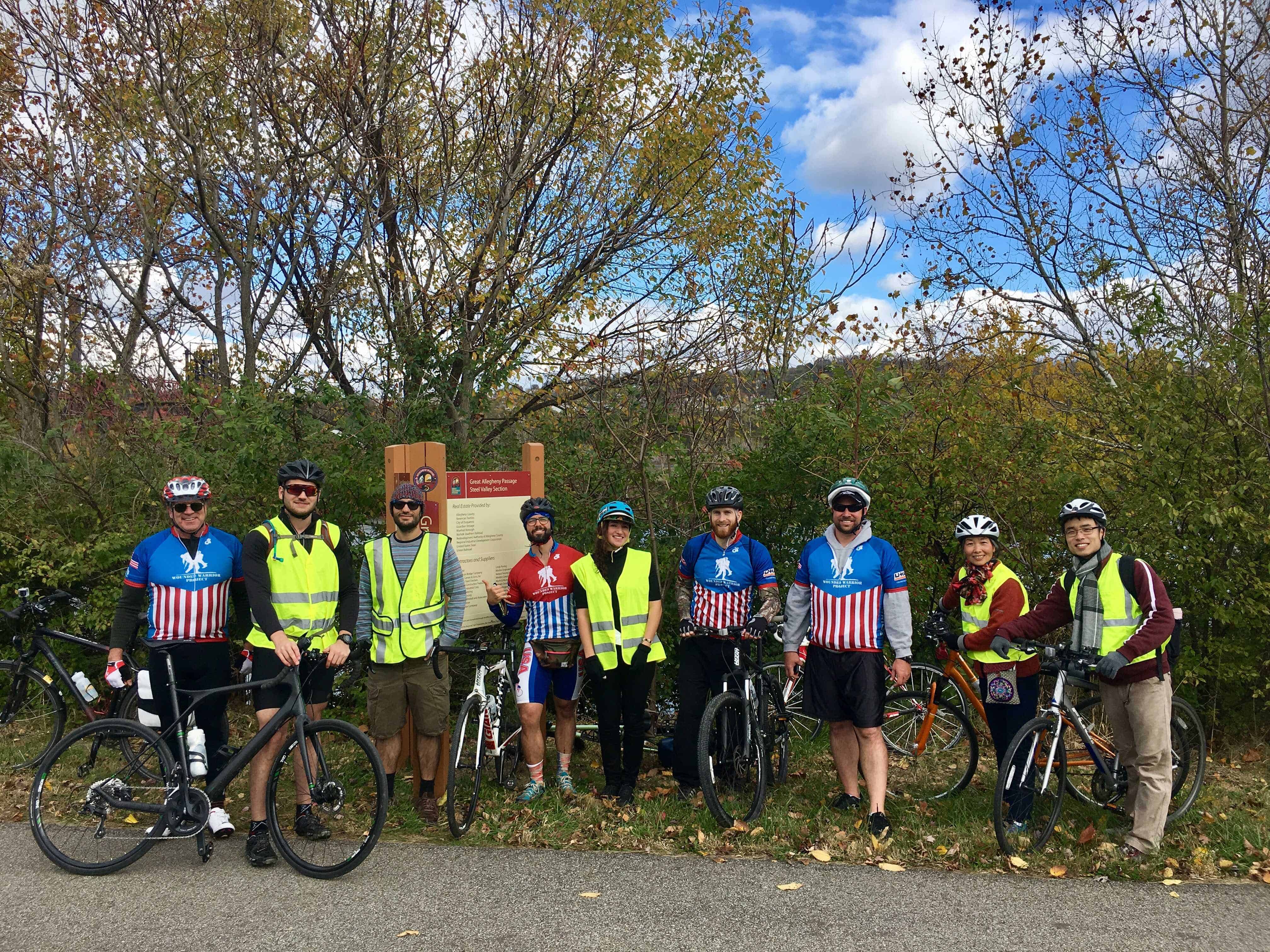 BikePGH Hosts Veteran’s Day Bike Ride with Wounded Warrior Project ...